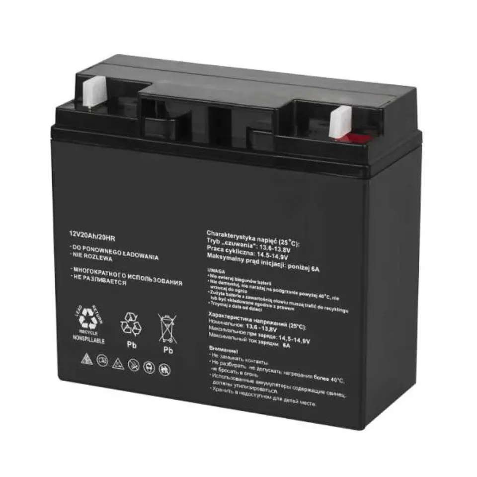 Bateria Chumbo 12V 20Ah 1