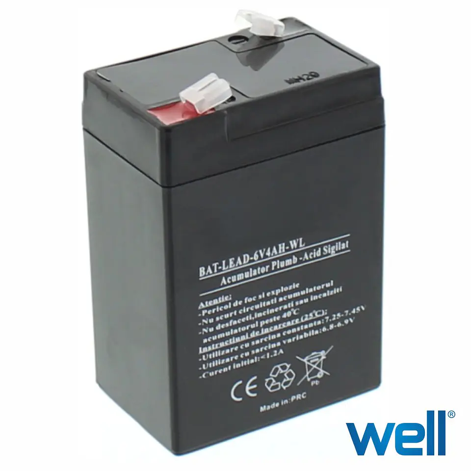 BATERIA CHUMBO 6V 4A 1