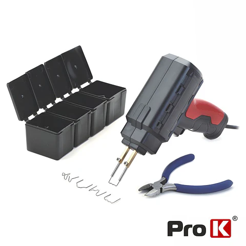Conjunto P/ Reparação De Plásticos 60W COM 200 Grampos PROK