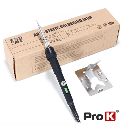 Ferro de Soldar 60W COM Acessórios PROK