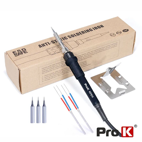 Ferro de Soldar 30W COM Acessórios PROK