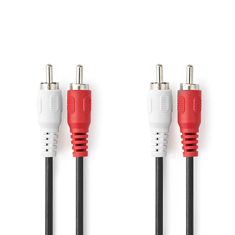 Cabo 2-RCA Macho / 2-RCA Macho 3M