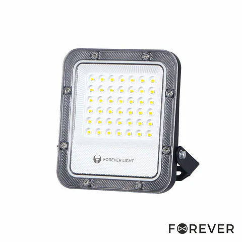 Foco LED 30W 230V 4000K 4500lm IP65 Preto FOREVER