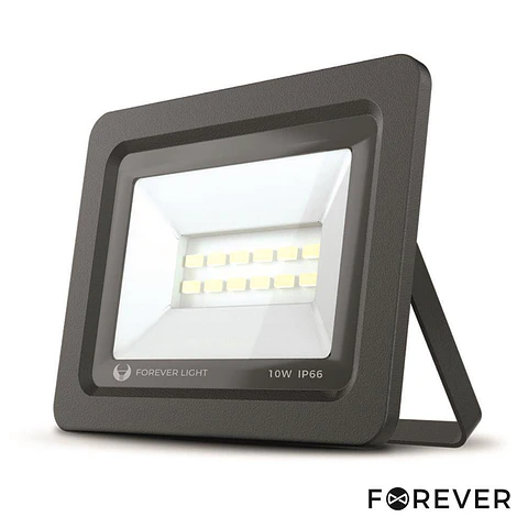 Foco LED 10W 230V 6000K 800lm Preto