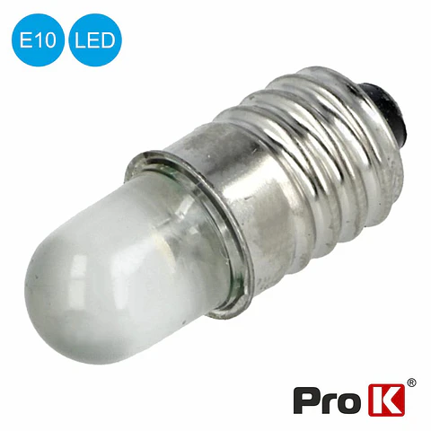 LÂMPADA LED E10 24V ACOMDC