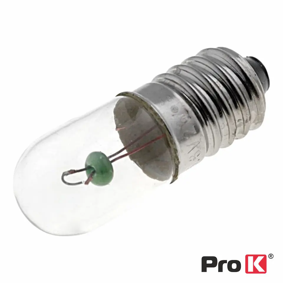 Lâmpada LED E10 6.3V PROK 1