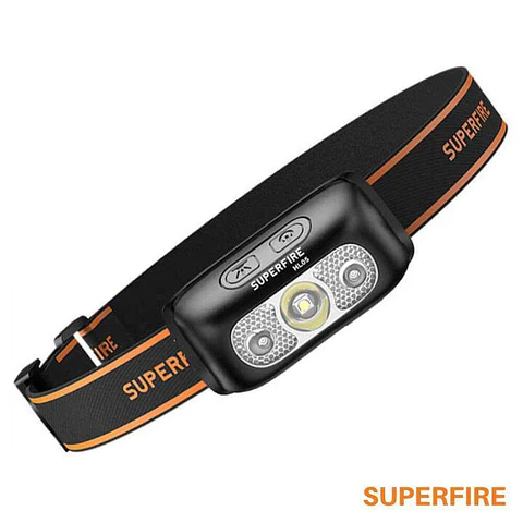 Lanterna de Cabeça 2W 110lm IP44 SUPERFIRE