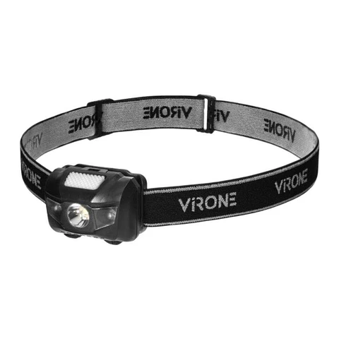 Lanterna De Cabeça LED COM 1 CREE 3W+ 2 LED Vermelho 70lm