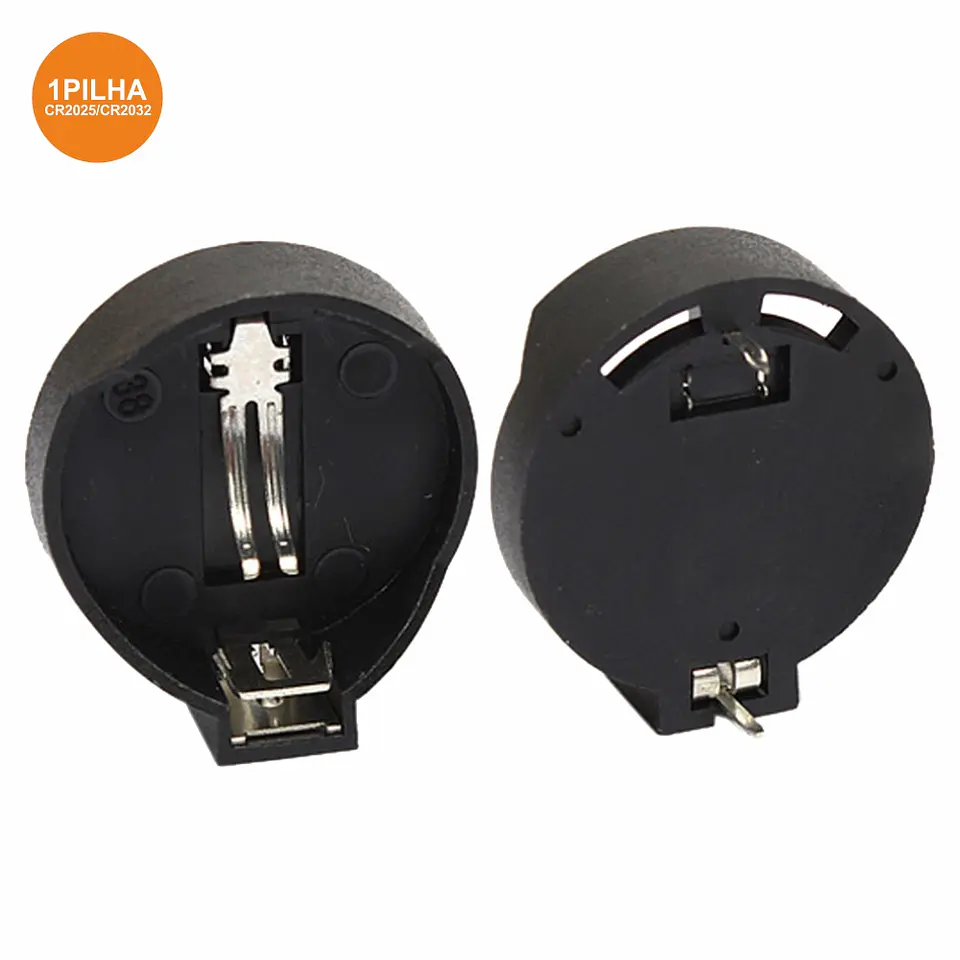 SUPORTE P/ 1 PILHA CR2025/CR2032 1