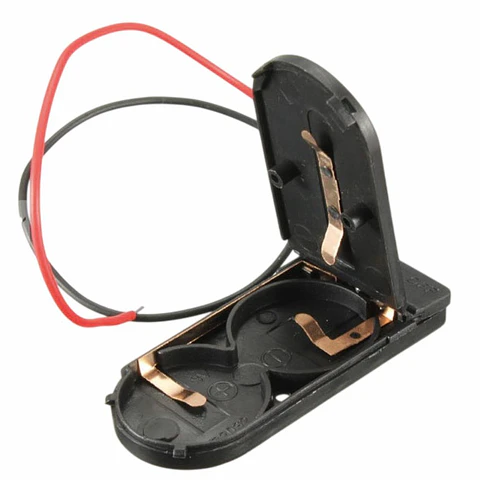 Suporte P/ 2 Pilhas CR2032 COM Interruptor