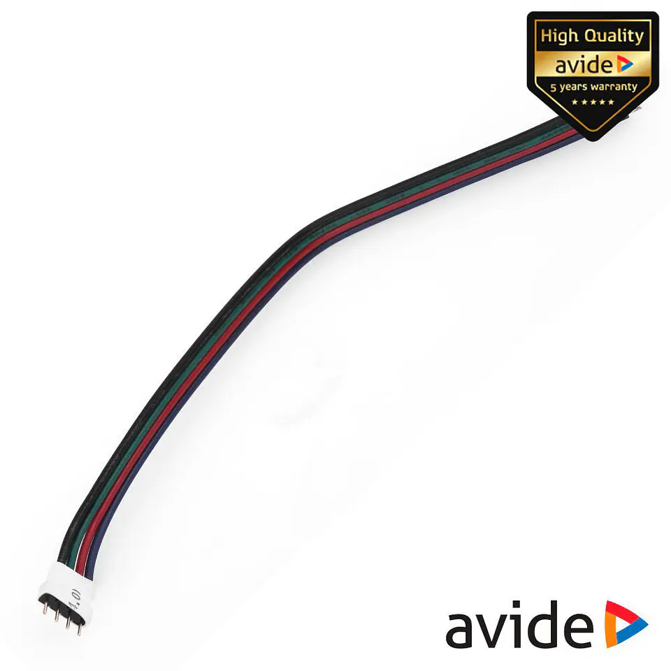 Adaptador Macho P/ Alimentação de Fitas LED RGB AVIDE 1