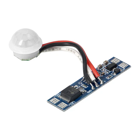 Controlador Mini Sens. Movimento p/ Fita LED 5/24V 8A ADVITI