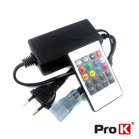 Controlador P/ Fita LEDS RGB 220v COM Comando PROK