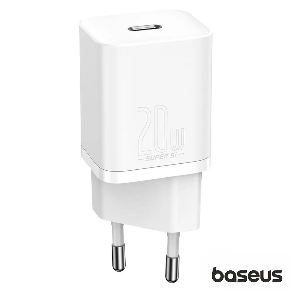 Alimentador Comutado USB-C PD QuickCharge 3.0 20W BASEUS 1
