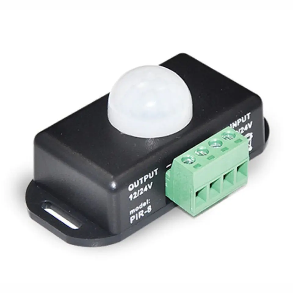Detetor de Movimentos PIR P/ Fitas LED 12-24V 6A/5A 1