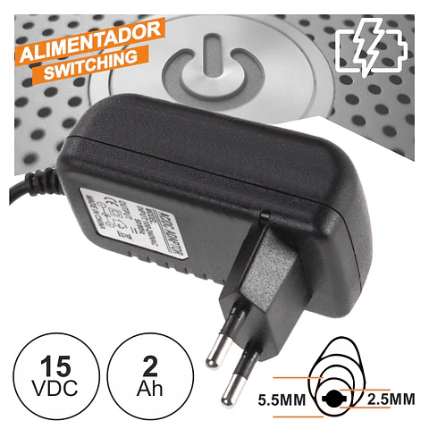 ALIMENTADOR SWITCHING 15V 2A