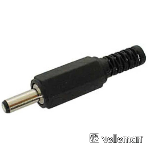 FICHA ALIMENTAÇÃO DC FÊMEA 1.3x3.4MM 9.5MM P/ SOLDAR