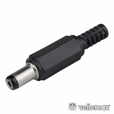 FICHA ALIMENTAÇÃO DC FÊMEA 2.1X5.5MM COM 9.5MM