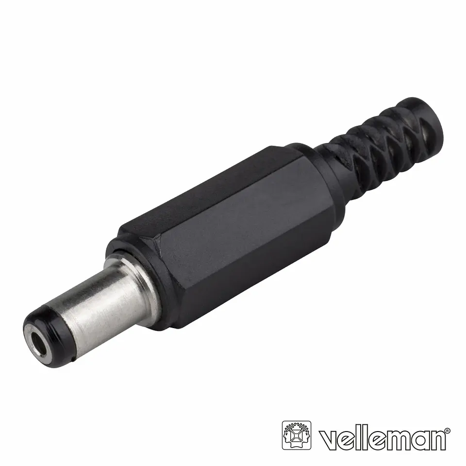 FICHA ALIMENTAÇÃO DC FÊMEA 2.1X5.5MM COM 9.5MM 1