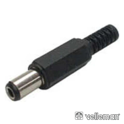 FICHA ALIMENTAÇÃO DC FÊMEA 2.5x5.5MM 9.5MM P/ SOLDAR