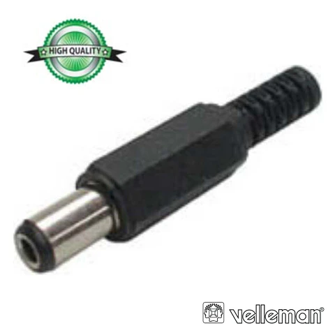 FICHA ALIMENTAÇÃO DC FÊMEA 2.5x5.5MM 9.5MM P/ SOLDAR