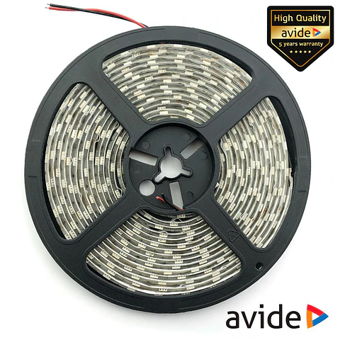 FITA 300 LEDS 2835 6400K 12V 5M IP65 AVIDE