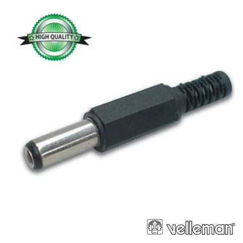 FICHA ALIMENTAÇÃO DC FÊMEA 2.5x5.5MM 14MM P/ SOLDAR
