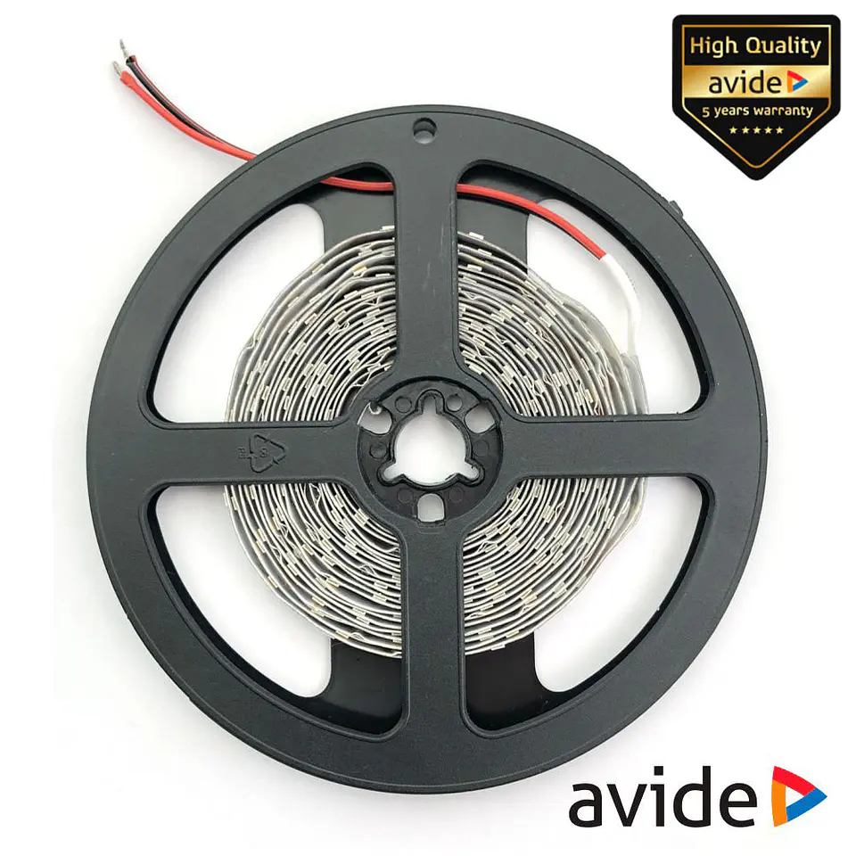 FITA 300 LEDS 2835 3000K 12V 5M IP20 AVIDE 1