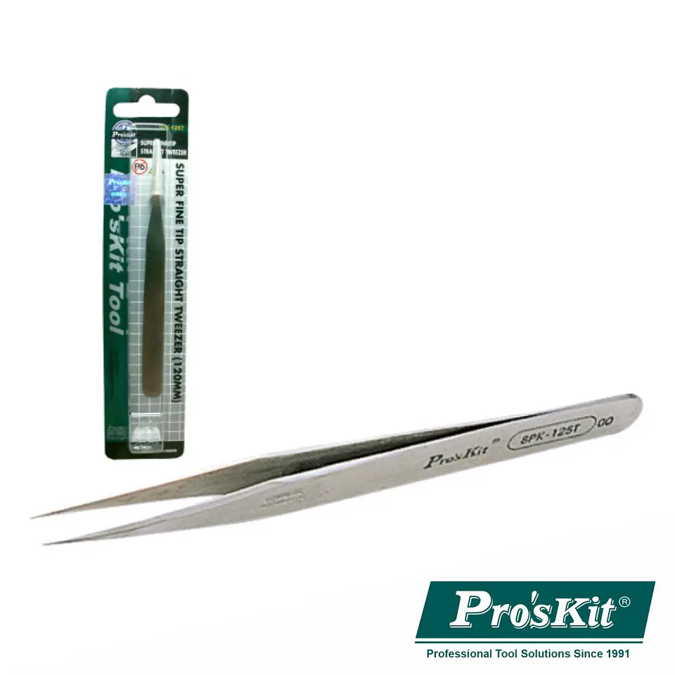 PINÇA PONTAS FINAS PONTIAGUDAS 120MM PROSKIT 1