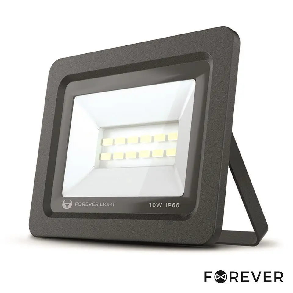 Foco LED 10W 230V 4500K 800lm Preto 1