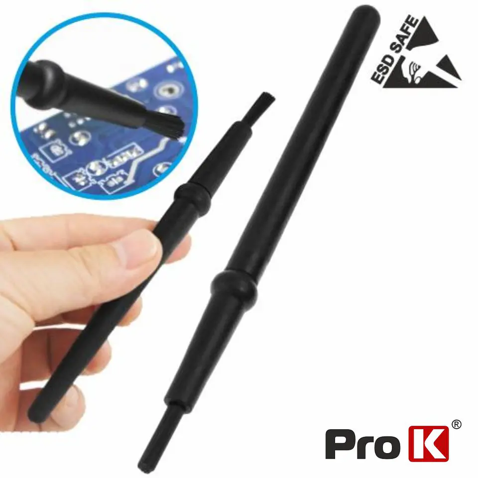 ESCOVA ANTI-ESTÁTICA 140MM PROK 1