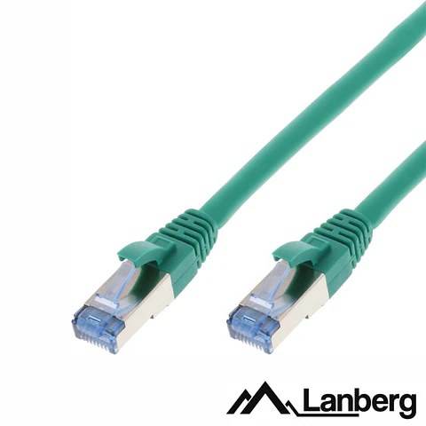 Cabo SEMFTP LSZH CAT6A 3m Verde LANBERG