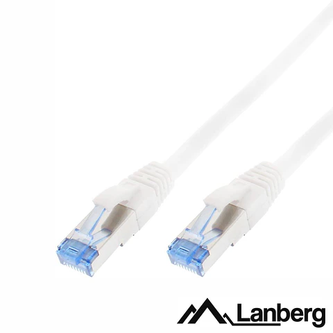 Cabo SEMFTP LSZH CAT6A 3m Branco LANBERG