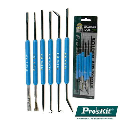 CONJUNTO DE FERRAMENTAS P/ SOLDADURA PROSKIT