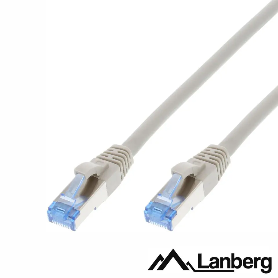 Cabo SEMFTP LSZH CAT6A 10m Cinza LANBERG 1