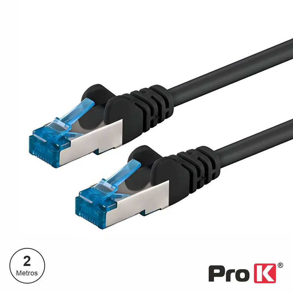 Cabo SEMFtp CAT6E 2M Preto PROK 1