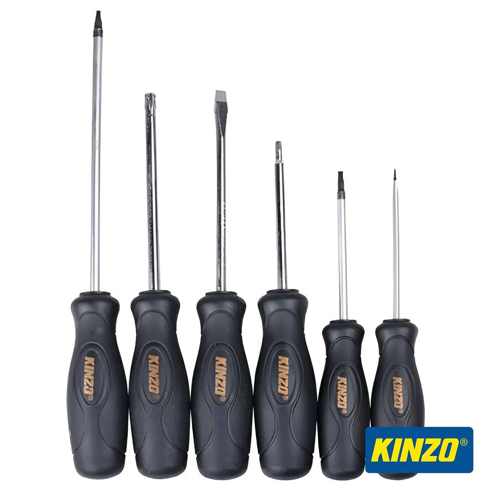 Conjunto De 6 Chaves Fendas E Philips KINZO 1