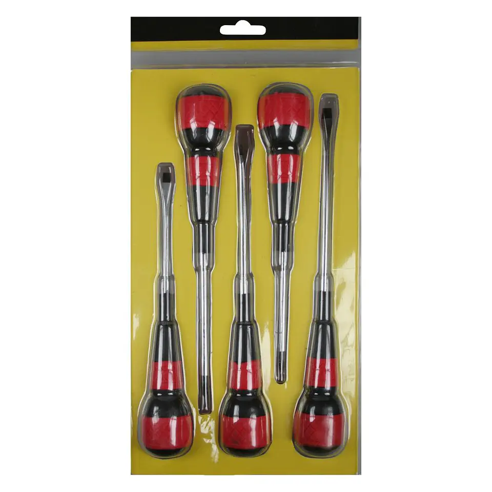 Conjunto de 5 Chaves Fendas e Philips 1