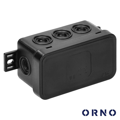 CAIXA DE DERIVAÇÃO ESTANQUE COM 8 CONES 80X45X41mm ORNO