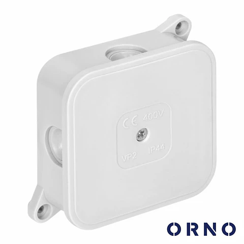 Caixa De Derivação Estanque COM 4 Entradas 85X85X35mm ORNO