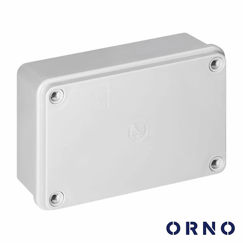 Caixa De Derivação Estanque 120x80x50mm Cinzento IP65 ORNO