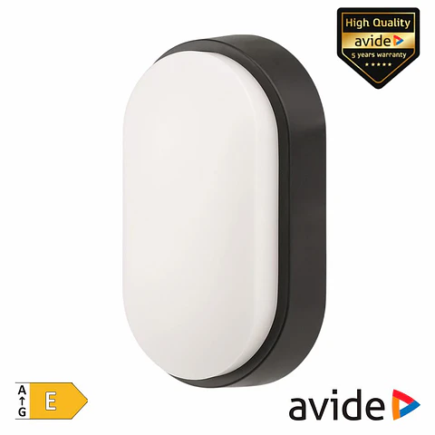 Aplique LED Oval CCT 14W 1700lm IP65 AVIDE