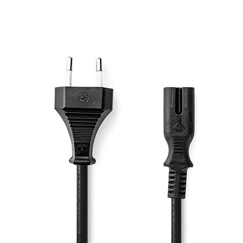Cabo Alimentação AC Plano / Tipo 8 IEC C7 5m