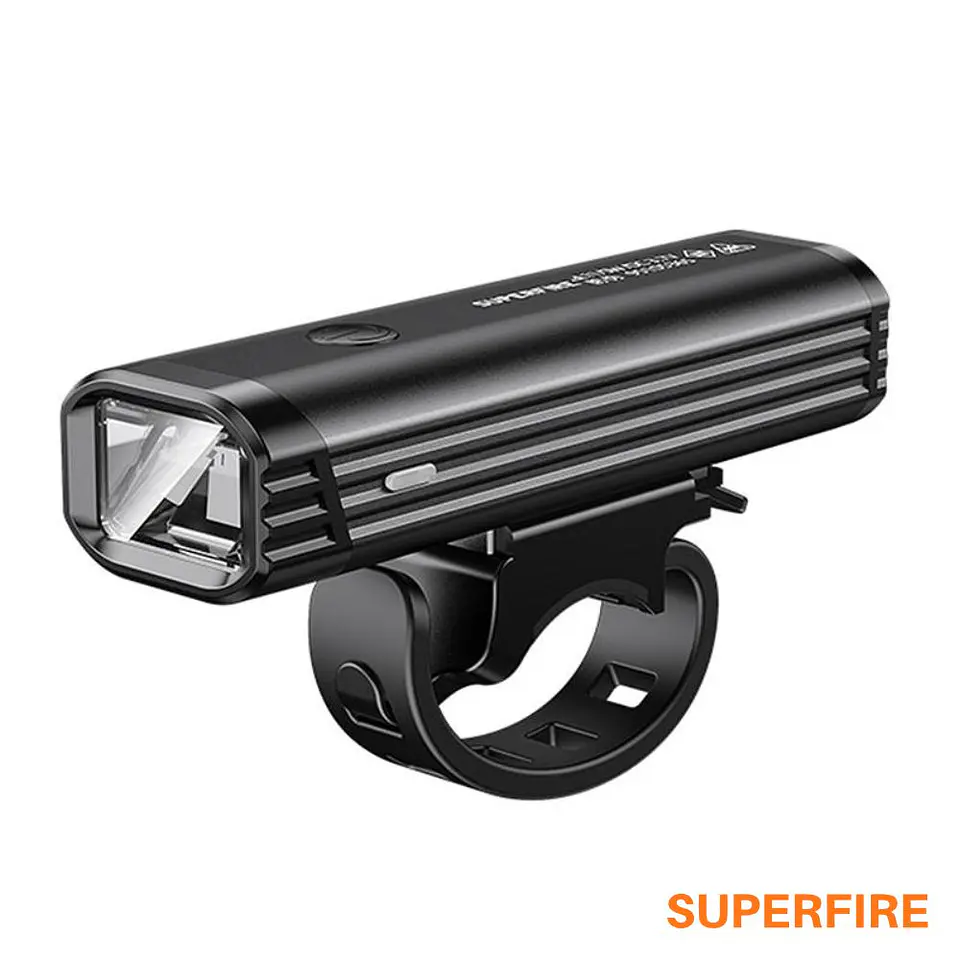 Luz LED 5W Dianteira/Traseira P/ Bicicleta IP44 SUPERFIRE 1