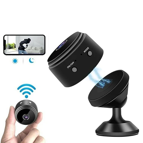 Câmara Miniatura WiFi COM Visão Noturna 1080p