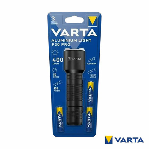 Lanterna LED Aluminium Pro F30 400lm VARTA