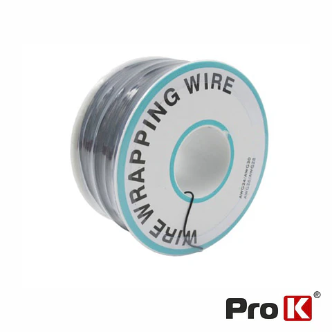 Cabo Multifilar Preto 0.25mm Rolo 250m PROK