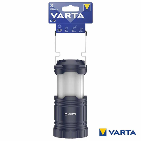 Candeeiro Portátil LED L10 Preto 3xAAA VARTA