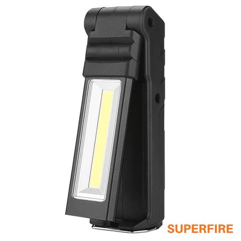 Lanterna de Trabalho COM Íman E Gancho 5W+7W IP44 SUPERFIRE