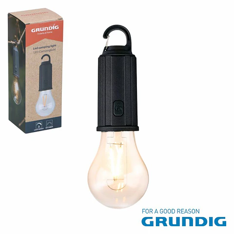 Candeeiro Portátil LED 120lm Para Campismo 3xAAA